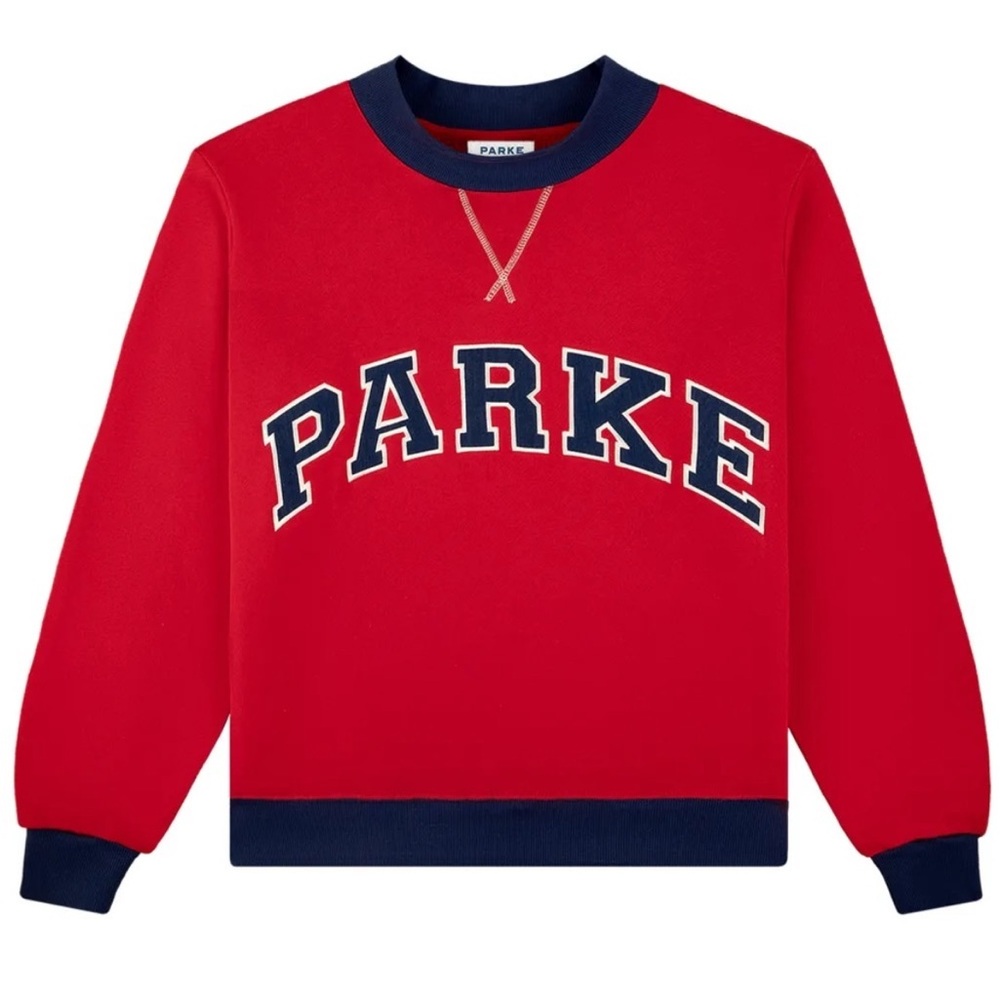 PARKE Two Tone Varsity Mockneck